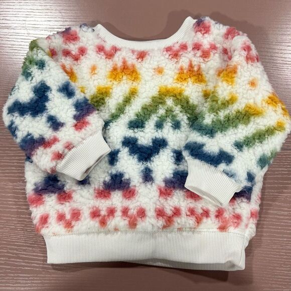 Jumping beans Rainbow Cheetah Sweatshirt - Picture 1 of 3